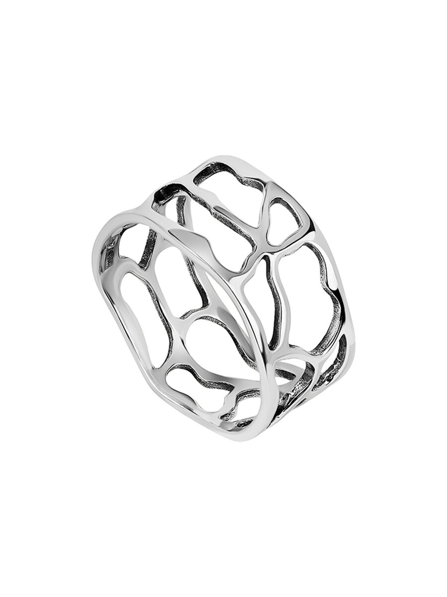 Кольцо Сильвер24 Разводы серебро 925