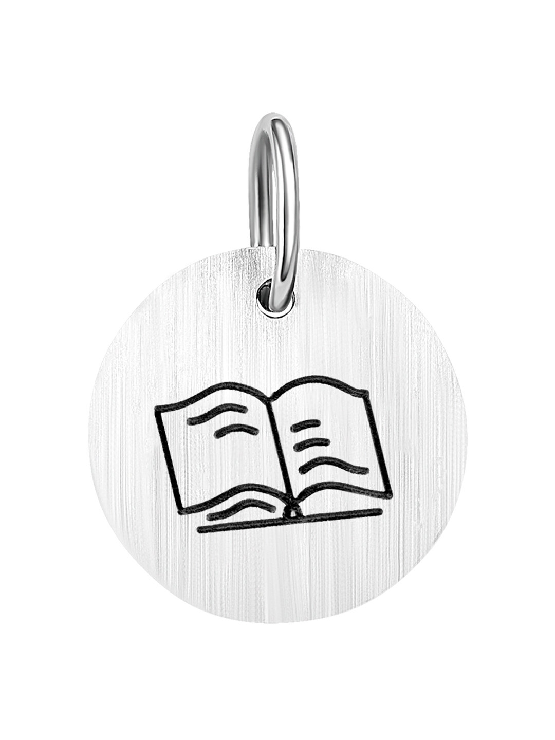 Кулон Сильвер24 с гравировкой Книга серебро 925 — изображение 3